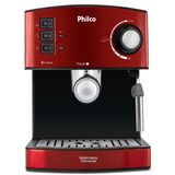 Cafeteira Philco Pcf24 Expresso & Cápsulas Inox Red 220v