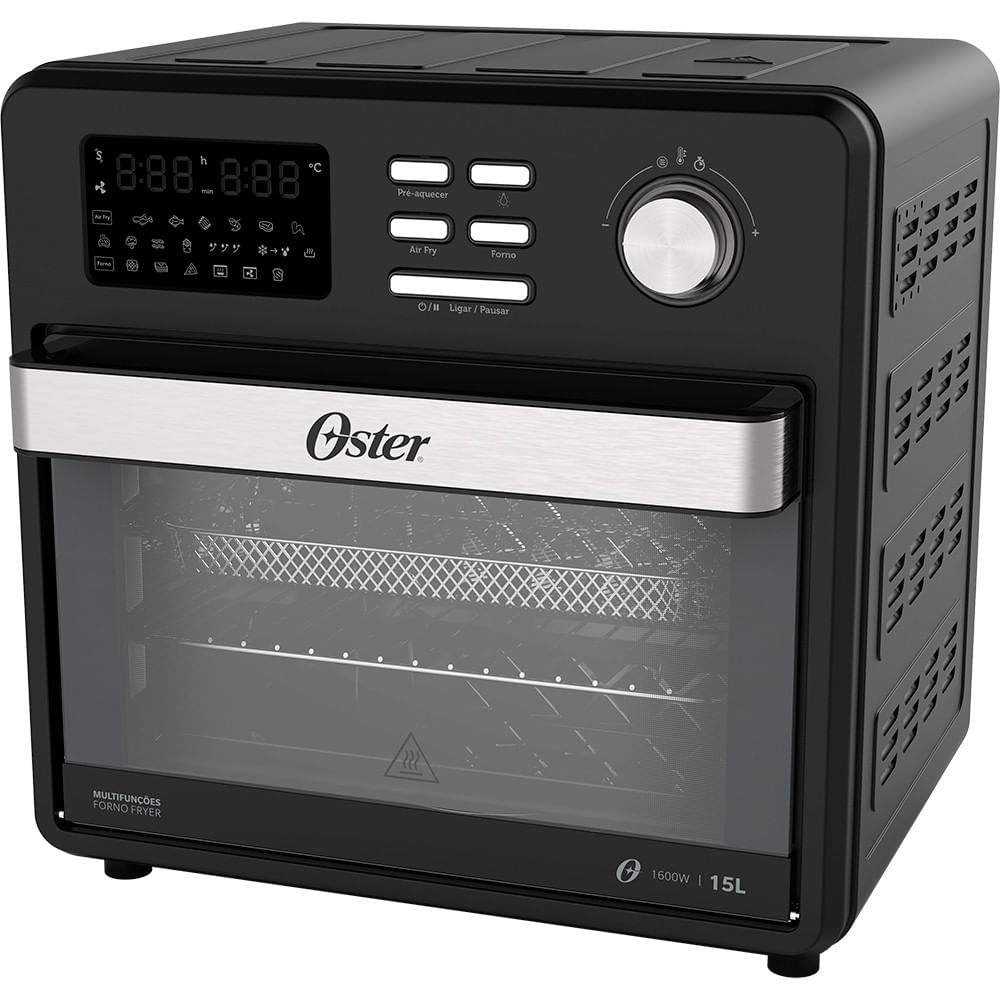 Forno E Fryer Multifunções Oster 15l Ofor160 Pr 127v