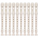 Kit 15 Flautas Doce Soprano Barroca Em C Yrs-24b Yamaha