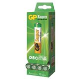 Pilhas Alcalinas Aaa Gp Super Com 40 Unidades Gppca24as139