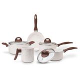 Jogo de Panelas 5 Peças Ceramic Life Vanilla - Brinox