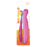 Escova De Dente Infantil Kess Kit Steps Extra Macia Roxa