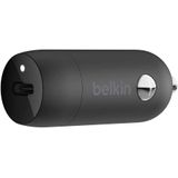 Carregador De Carro Rápido Belkin Usb-c 20w-black (carregador Rápido Do Iphone Compatível Com Iphone 12 Pro Max/12/12 Pro/ 12 Mini, Samsung Galaxy S2