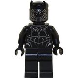 Lego Marvel Super Heroes Black Panther Minifigure - Black Panther Classic Suit (76103)