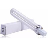1 Lampada Para Cabine Uv Estufa Lâmpada 9w Forninho  Polygel