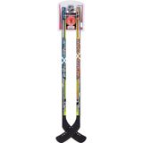Franklin Sports Youth Street Hockey Set - Inclui 2 Bastões De Hóquei De Rua E 1 Bola De Hóquei De Rua - Produto Oficial Licenciado Da Nhl - Conjunto