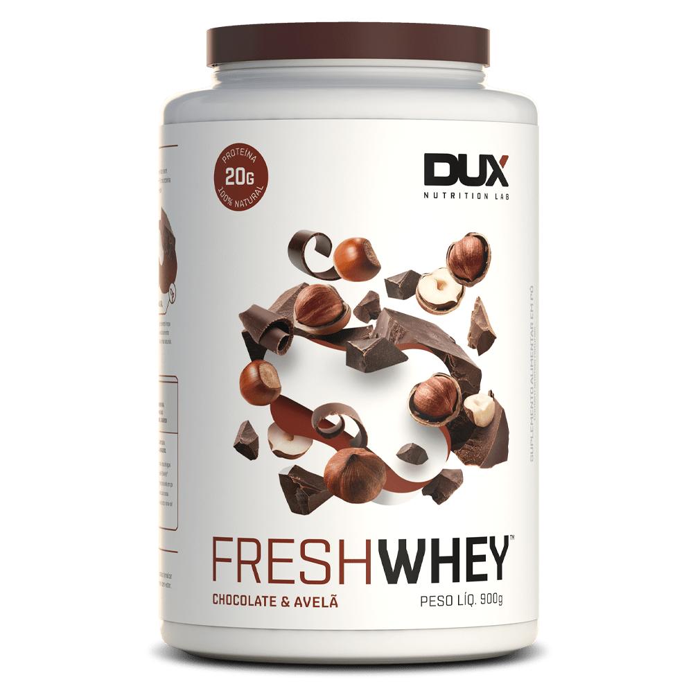 Fresh Whey Chocolate Belga E Avelã (900g) Dux Nutrition