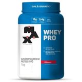 Whey Pro Max Titanium 1kg  Baunilha