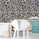 Papel De Parede Adesivo Animal Print N03088 Rolo 0,58x2,5m