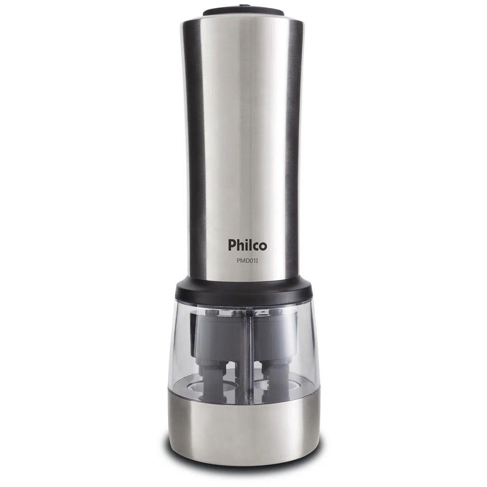 Moedor De Temperos Philco A Pilha Inox Pmd01i