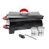 Churrasqueira Eccogrill Premium Fosco 2 Bocas Cabo Vermelho