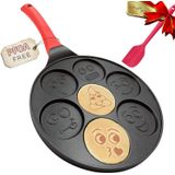 Panqueca Griddle Pan- Panqueca Pan Sorvete Fabricante De Panquecas Sorriem Waffle Irons Pan Pancake Griddle Pan