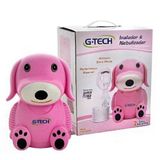 Nebulizador Compressor G-tech Nebdog 127v/230v Rosa