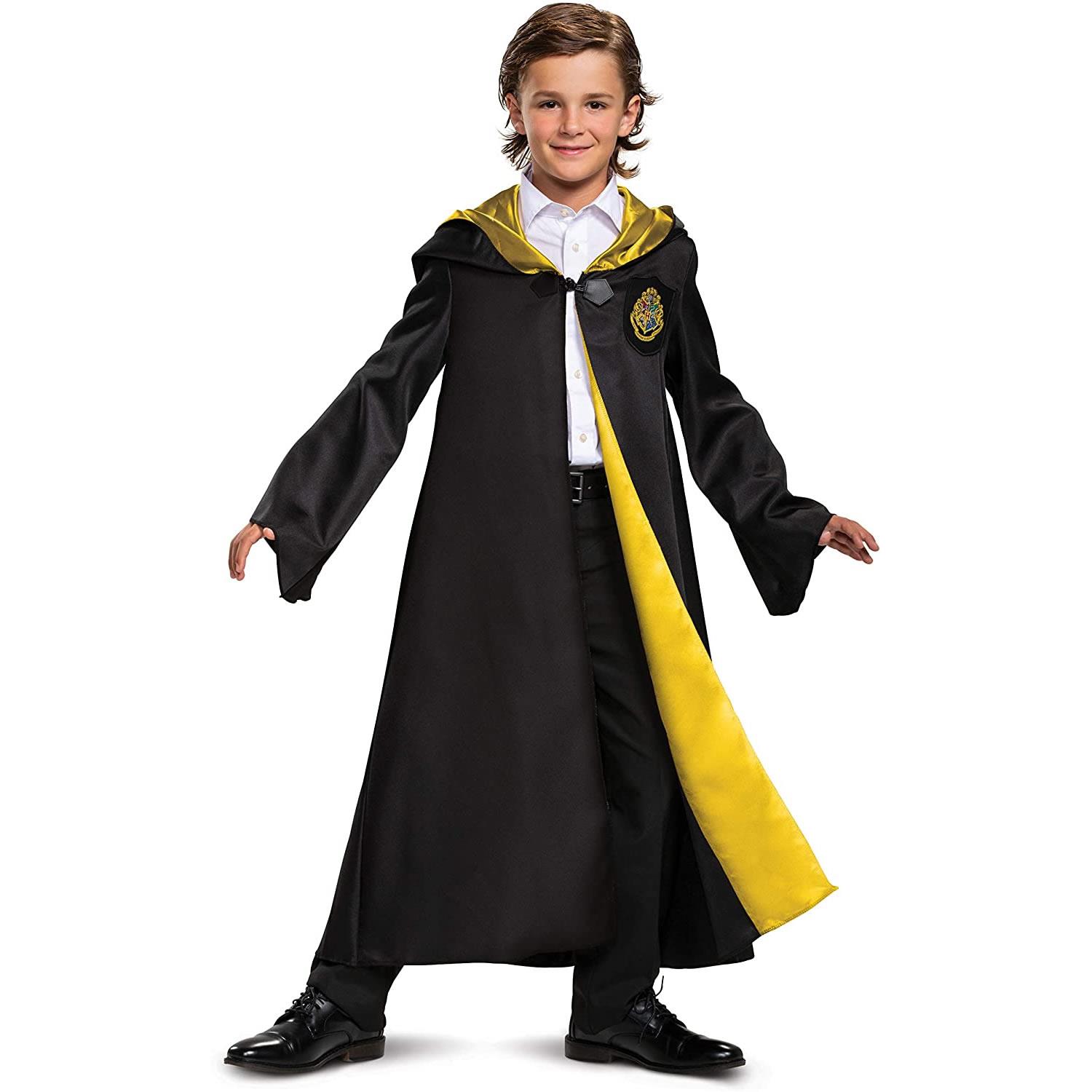 Harry Potter Hogwarts Manto Deluxe Kidz Tamanho S 4/6 Cabo