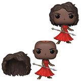 Pop! Marvel Pantera Negra - Okoye Com Vestido Vermelho E Remo