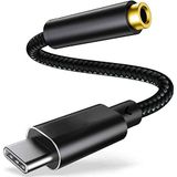 Adaptador Usb-c P/ Fone 3,5mm P/ Samsung S21 Ultra/fe, Note 20/10, Z Fold 2, Oneplus 9/8/7 Pro, Pixel 5/4/3 Xl, Ipad Pro