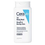 Cerave Body Wash Com  De Ácido Salicílico Lavagem Corporal Livre De Fragrâncias Para Esfoliar A Pele Áspera E Esburacada  Alergia Testada