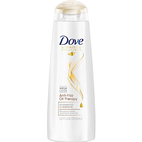 Dove Anti-frizz Oil Therapy Shampoo Com Óleo De Amêndoa 12 Oz