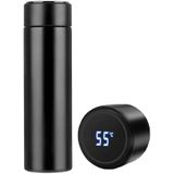 Garrafa De Água Locckmy Com Display De Temperatura Led, Garrafa De Água Isolada De Vácuo Com Parede Dupla, Óleo Inoxidável Automotivetravel Mug, À Pr