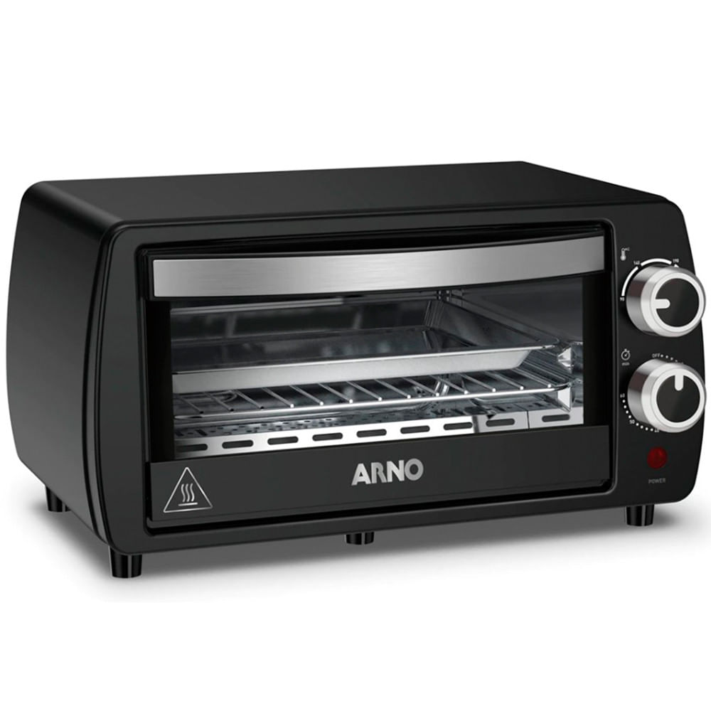 Forno Elétrico Arno Turbo Quartzo For1 10l 800w – Preto - 220v