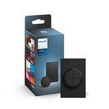 Philips Hue Interruptor P/ Luzes Inteligentes, Preto, Fixação Sem Instalação, 1-unidade