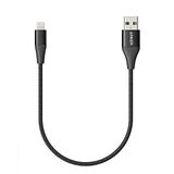 Anker Powerline+ Ii Lightning Cable (1ft), Mfi Certificado Para Compatibilidade Impecável Com Iphone 11 / Xs/xs Max/xr/xr/x / 8/8 Plus / 7/7