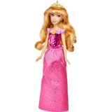 Disney Princess Royal Shimmer Aurora Doll, Boneca De Moda Com Saia E Acessórios, Brinquedo Para Crianças 3 Anos Ou Mais