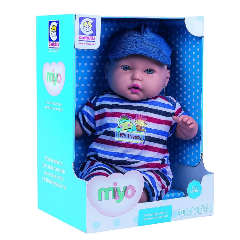 Boneca Miyo Menino Cotiplás