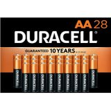 Duracell - Coppertop Aa Baterias Alcalinas - Bateria Dupla De Longa Duração E Dupla A Propósito Para Casa E Negócios - 28 Contagem