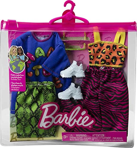 Barbie Roupas, Moda E Acessórios 2-pack Dolls, 2 Vibr