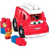 Mega Bloks First Builders Freddy Fire Truck, Construindo Brinquedos Para Crianças (6 Peças)