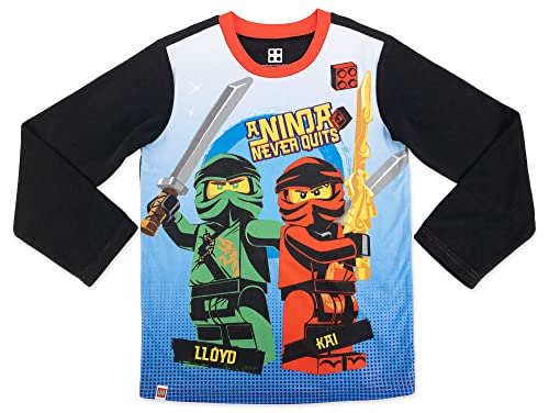 Lego Ninjago Boys Pijama Set, Kai &amp; Lloyd Com Matching Co