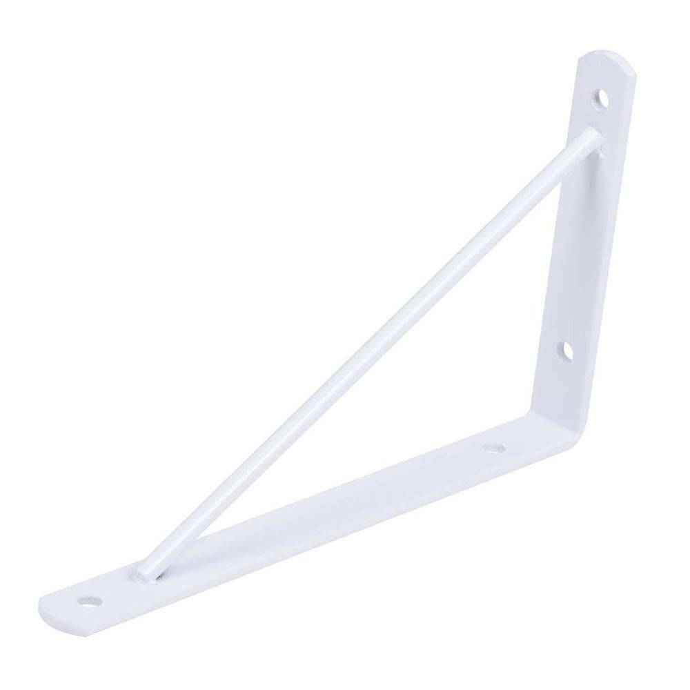 Suporte Mão Francesa Metal Branco 20cm – Overtime