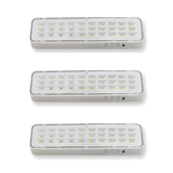 3 X Luminária 30 Leds 12v Para Luz Emergência E Solar