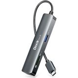 Usb C Hub, Dockteck Usb C Dongle 5-em-1 Adaptador Multiport Usb Tipo C Com 4k Hdmi, 2 Usb 3.0, Sd E Micro Sd Leitor De Cartão Para Macbook Pro/macboo