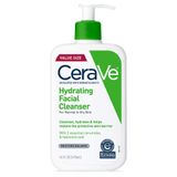 Cerave Hidratante Limpador Facial | Lavagem Facial Hidratante Não Espumante Com Ácido Hialurônico, Ceramidas E Glicerina | 16 Onça-fluido