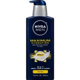 Nivea Men Hidratação Máxima 3 Em 1 Loção Nutritiva 16.9 Fl Oz