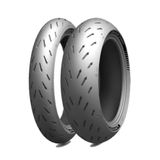 Par Pneu Moto Michelin Power GP 120/70 ZR17 + 190/55 ZR17 BMW S1000 RR R Ninja ZX-10 KTM RC8 Brutale