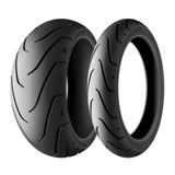 Par Pneu Moto Michelin Scorcher 11 140/75R17 + 200/55R17 Original Harley Davidson Fat Boy 114