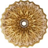 Forma Nordic Ware Bundt Cast Crystal Capacidade 10 Xícaras Ouro