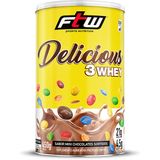 Delicious 3 Whey - 450g Mini Chocolates Sortidos - Ftw