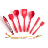 Kit De Utensílios De Silicone Com 8 Peças Amarrador - Oikos