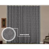 Cortina Sala Ou Quarto Jacquard 2m X 1,80m Semi Blackout