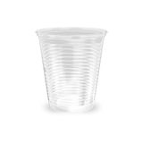 Copo Plástico Descartável Transparente 180ml X 100un - Copobras