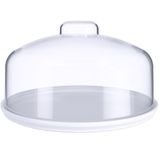 Boleira Prato 25cm Cozy Media Branca Coza
