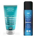 Kit Cuidado Intimo Masculino Sabonete E Desodorante Intt