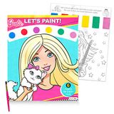 Barbie Paint Com Water Book Set Com Pincel E Mais