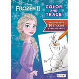 Disney Frozen 2 48 Páginas Color and Trace Activity Book, Bendon 46038