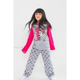 Barbie Little Girls Pijama Camisa E Calças Sleep Set Cinza/