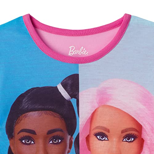 Barbie Girls Pijama Calças E Jogos De Camisa De Dormir Para Crianças 4